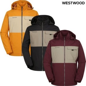 웨스트우드 WESTWOOD 가슴부분 배색 디자인으로 포인트를 준 남성 블럭 배색 자켓 WM3MCJW213