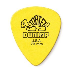 [프리버드] Dunlop 피크 Totex Wedge 0.73mm, 1개