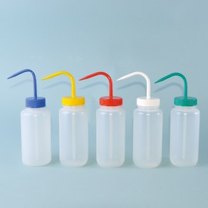 LDPE 광구 세척병 LDPE Wash bottle Wide Mouth / Tason제품, Yellow 1EA, 1L