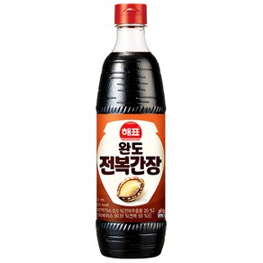 해표 완도 전복 간장, 1개, 840ml