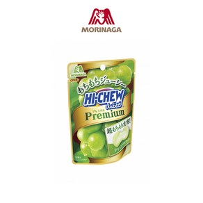 일본 모리나가 제과 하이츄 HI CHEW 프리미엄 샤인 머스캣맛 35g, 1개