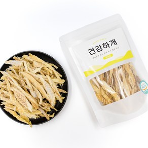 견강하개 강아지 수제간식 무염 황태채, 100g, 1개