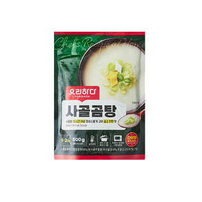 요리하다 사골곰탕 (500G) 15시간 이상 고아 깊고 진한 맛, 1개, 500g