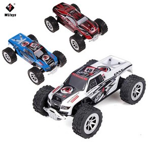 WLtoys 입문용 스피드카 RC카 무선RC카 2WD A999 오프로드 락크롤러c카 건타입조종, 레드, 1개