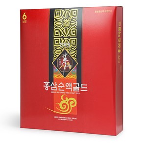 천제명 6년근 홍삼액액 홍삼순액골드 (80ml x 30포)+쇼핑백, 80ml