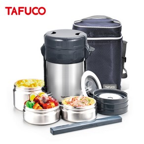 타푸코 일체형 스텐 보온도시락 1.5L TID-1500