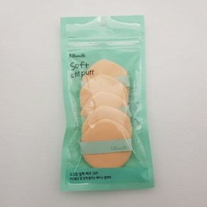 필리밀리 소프트밀착퍼프 5P, 1개, 기본