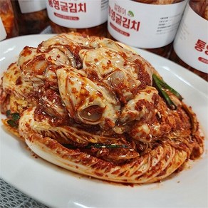 [자연맛남] 통영 밥도둑 굴김치 생굴 겉절이 1kg x 1통, 1개