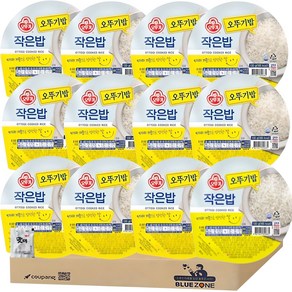 [블루존] 맛있는 오뚜기밥 130g x 12개입, 12개