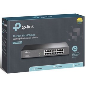 티피링크 16포트 10 / 100Mbps 스위치, TL-SF1016DS, 1개