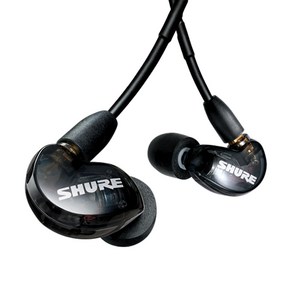 슈어 AONIC 215 UNI 인이어 이어폰 SHURE SE215 UNI 모니터 유선 이어셋 [삼아정품], 블랙