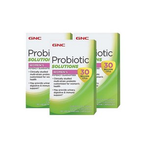 GNC 여성용 유산균 30 (300억) 30정 (캡슐) Ulta Pobiotic Complex Womens 30caps -3개 SET, 3개