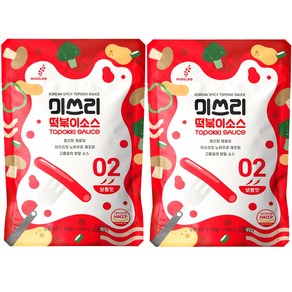 1+1 미쓰리 떡볶이 소스 보통맛 50g 2인분 양념 분말소스 캠핑음식