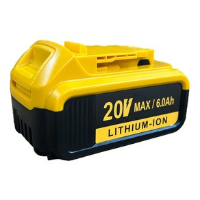 국내당일발송 디월트호환배터리 20V 6.0Ah MAX 배터리 잔량표시, 1개