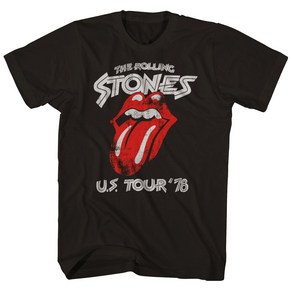 ROCKPANDA The Rolling Stones 반팔티 Official Tongue Logo '78 Tou