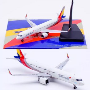 JC Wings 아시아나항공 비행기 모형 다이캐스트 A321neo 1:400, HL8371 XX4222