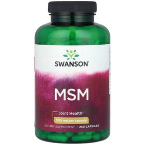 스완슨 MSM 500mg 250정