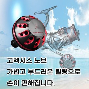 고멕서스 파워핸들노브, 41mm 실버골드, 1개