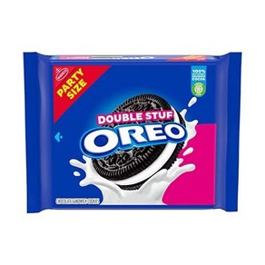 오레오 OREO 더블 Stuf 초콜릿 샌드위치 쿠키 파티 사이즈 10.7oz (net 1LB), 1개