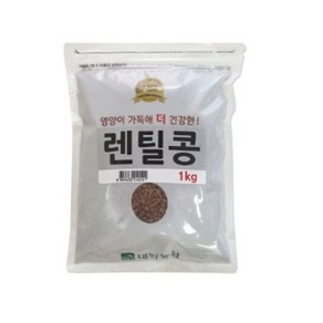 대한농산 렌틸콩, 1kg, 2개