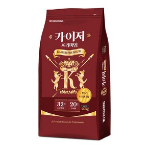 우성사료 독무대 카이저 프리미엄 개사료 20kg, 1개