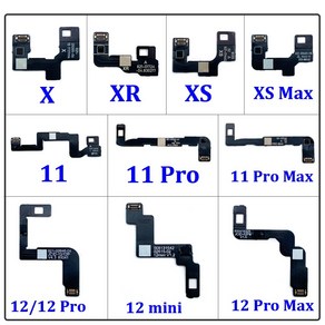 페이스 ID 플렉스 케이블 수리 도구 도트 매트릭스 얼굴 감지기 교체 데이터 버닝 쓰기 11 12 프로 미니 X XR XS 맥스용, 8.Fo iPhone XR, 1개
