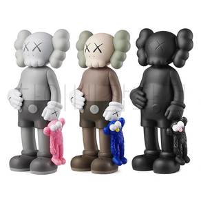 카우스 세서미스트리트 쉐어 KAWS Shae 피규어 3colos 인테리어 장식 오브제, 브라운