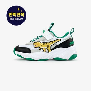 [에스키즈] 다이노킹즈 디노 하이업 (그린) LED 공룡슈즈 DKLAKMPB01