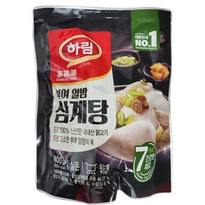 하림 부여알밤 삼계탕 800g, 1개