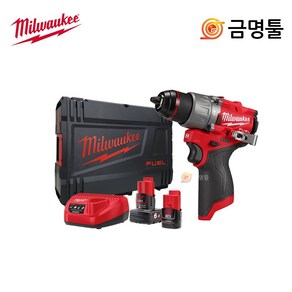 밀워키 M12 FPD2-632X 충전햄머드릴 12V 6.0AH 3.0AH BL모터 GEN3 젠3 13mm메탈척, 1개