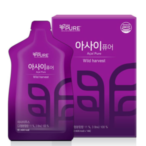 리브퓨어 아사이 퓨어 파우치 (100%아사이베리쥬스) + 새부리마스크 2매, 840ml