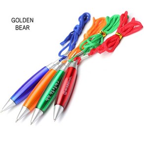 GOLDEN BEAR 동글이 목걸이 볼펜