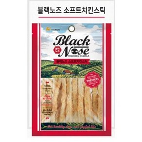 블랙노즈 치킨/오리 스틱 애견 껌 175g 6종 덴탈껌, 05.소프트 치킨스틱 160g, 1개