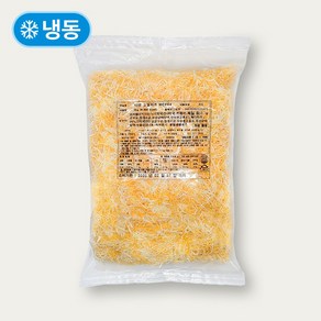 [디오] 엔젤헤어 눈꽃치즈 MCF64 (모짜6+체다4) 2kg 냉동, 1개