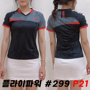 플라이파워 플파 여성 반팔 티셔츠 299 P21 #299 21번