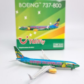 비행기모형 다이캐스팅 피닉스 TUIFLY B737-800(W) 하리보 Topifutti D-ATUJ[1:400 피닉스], 1개