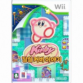 닌텐도 Wii 털실 커비 이야기 한국 정발 중고품