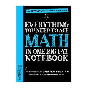 Eveything You Need to Ace Math in One Big Fat NB The Complete Middle School Study Guide, 단품