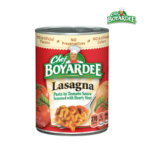 [Chef Boyardee] 쉐프 보야디 라자냐 통조림 425g Chef Boyardee Canned Pasta