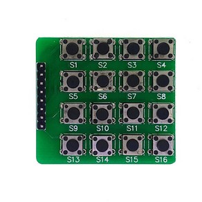 아두이노 4X4 키패드 모듈 Arduino 4x4 Keypad