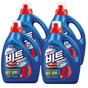 비트 진드기 액체세제 일반용 본품, 3L, 4개