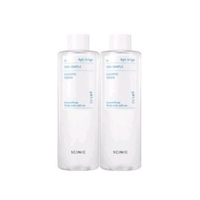 싸이닉 더 심플 대용량 토너 300ml 1+1, 500ml, 2개