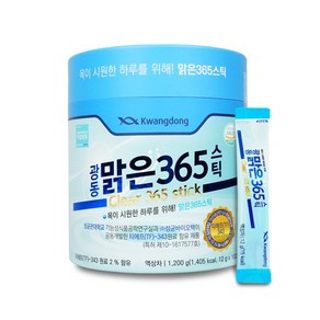 광동 맑은365 스틱 100포 목 관리 기관지 건강 식품, 1.2kg, 1개