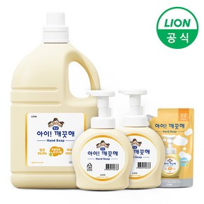 [라이온코리아] 아이깨끗해 핸드워시 대용량 순 4.5L x 1개