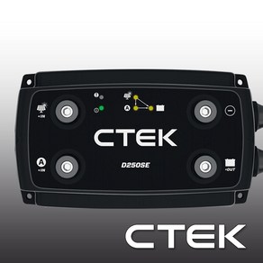 CTEK D250SE 씨텍 주행충전기 인산철 배터리 납산배터리 20A, 1개