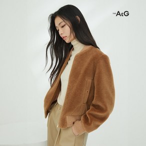 더엣지 24FW 양모100% 보머자켓