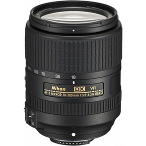 니콘 AFSDX NIKKOR 18300mm f3.56.3G ED 진동저감 줌렌즈 DSLR 카메라용 오토포커스 포함