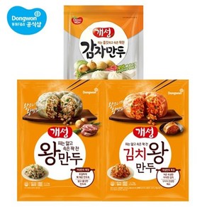 동원에프앤비 [S]동원 개성 왕만두 2.1kg x 2개/김치왕만두/감자만두