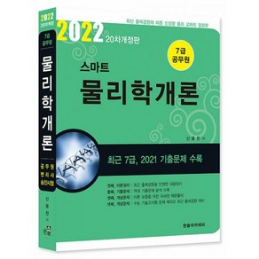 밀크북 2022 7급 공무원 스마트 물리학개론 2021 기출문제 수록, 도서