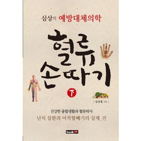 혈류손따기(하): 흔한 질환 혈류손따기의 실제 편:심상의 예방대체의학, 북랩, 심상철 저